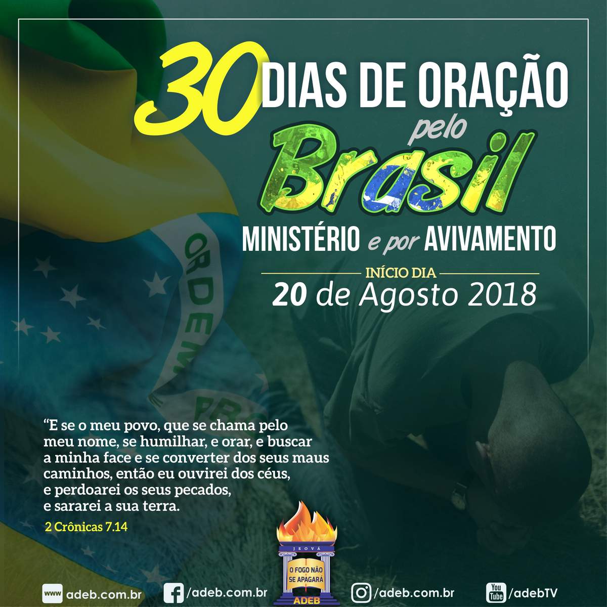 30 dias de oração pelo Brasil